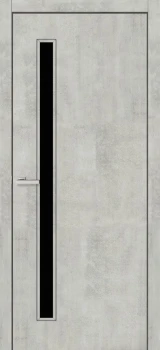 Двери MSDoors Simple Takoma ПВХ Черное стекло