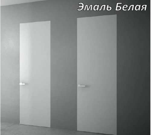 Двери Скрытого Монтажа Omega Эмаль белая