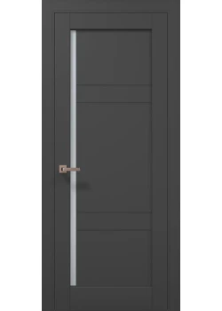 Двери Папа Карло Millenium ML-614 темно-серый супермат
