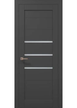 Двери Папа Карло Millenium ML-55 темно-серый супермат