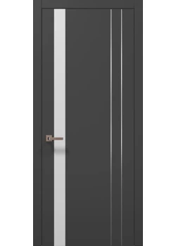 Двери Папа Карло Plato PL-22 темно-серый супермат