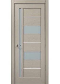 Двери Папа Карло Millenium ML-49 AL дуб кремовый брашированный