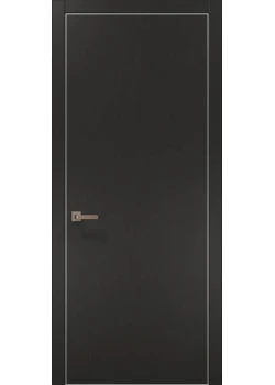Двери Папа Карло Plato PL-01 шелк графит
