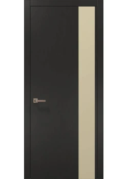 Двери Папа Карло Plato PL-05 шелк графит