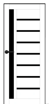 Двери Portalino Doors PL-PP-01 Черное стекло