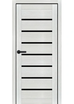 Двері Portalino Doors PL-PVC-02 Чорне скло