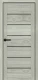 Межкомнатные Двери Portalino Doors PL-PVC-08 Черное стекло ПВХ плёнка