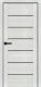 Межкомнатные Двери Portalino Doors PL-PVC-08 Черное стекло ПВХ плёнка