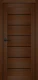 Межкомнатные Двери Portalino Doors PL-PVC-08 Черное стекло ПВХ плёнка
