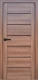 Межкомнатные Двери Portalino Doors PL-PVC-08 Черное стекло ПВХ плёнка