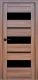 Міжкімнатні Двері Portalino Doors PL-PVC-05 Чорне скло ПВХ плівка