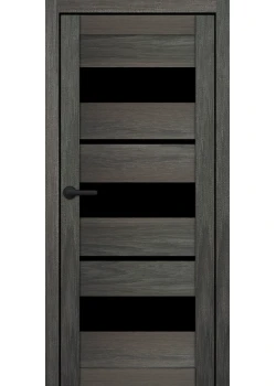 Двері Portalino Doors PL-PVC-05 Чорне скло