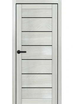 Двері Portalino Doors PL-ECO-08 Чорне скло