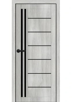 Двері Portalino Doors PL-ECO-14 Чорне скло