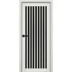 Міжкімнатні Двері Portalino Doors PL-ECO-25 Чорне скло Ламінатин