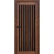 Міжкімнатні Двері Portalino Doors PL-ECO-25 Чорне скло Ламінатин