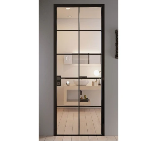 Межкомнатные Двери RockWood Design MetalGlass 7 Стеклянные