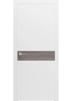 Двері Rodos Loft Berta GL ПГ білий мат