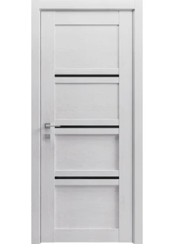 Двері Rodos Modern Quadro Чорне скло