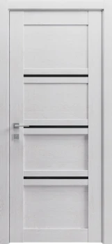 Двері Rodos Modern Quadro Чорне скло