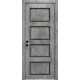 Межкомнатные Двери Rodos Style R Style 4 Черное стекло ПВХ плёнка