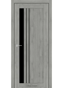 Двери StilDoors BELLANO Черное стекло