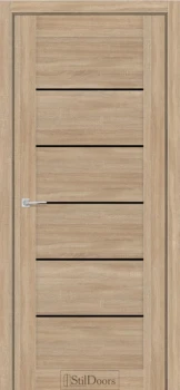Двері StilDoors SALVERO Чорне скло