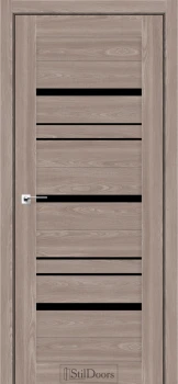 Двері StilDoors ARGO Чорне скло