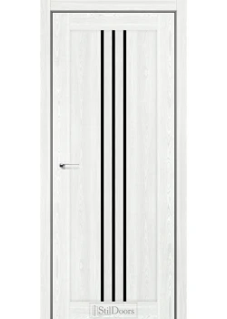 Двери StilDoors LINEO Черное стекло