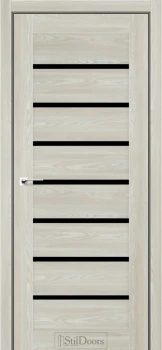 Двері StilDoors ASTRO Чорне скло