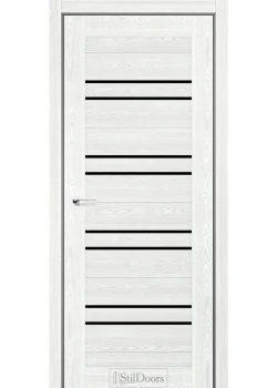 Двери StilDoors FERRO Черное стекло