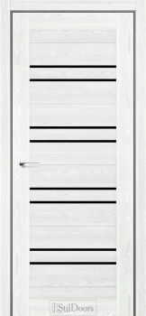 Двери StilDoors FERRO Черное стекло
