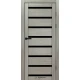 Межкомнатные Двери Syndicate Doors SD-PVC-103 Черное стекло ПВХ плёнка