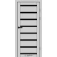 Межкомнатные Двери Syndicate Doors SD-PVC-103 Черное стекло ПВХ плёнка
