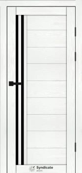 Двери Syndicate Doors SD-PVC-135 Черное стекло