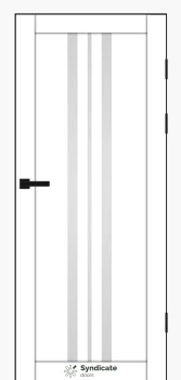 Двері Syndicate Doors SD-PVC-107 білий