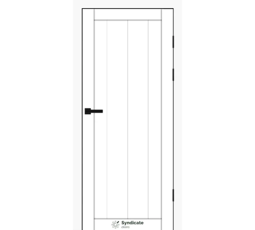 Межкомнатные Двери Syndicate Doors SD-PVC-115 белый ПВХ плёнка
