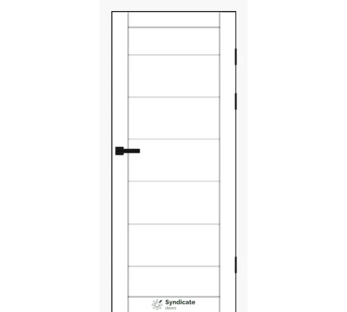 Межкомнатные Двери Syndicate Doors SD-PVC-108 белый ПВХ плёнка