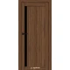 Межкомнатные Двери Syndicate Doors SD-ECOTOP-124 Черное стекло Ламинатин