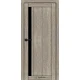 Межкомнатные Двери Syndicate Doors SD-ECOTOP-124 Черное стекло Ламинатин
