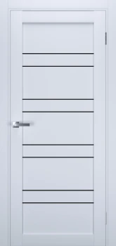 Двері Terminus Ukrainian Doors UD-6 ПП Чорне скло