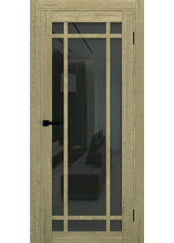 Двері Terminus Ukrainian Doors UD-16 Чорне скло