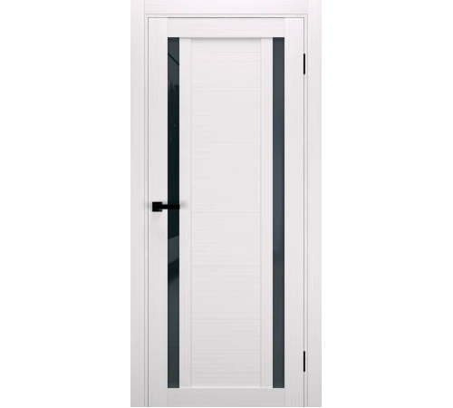 Міжкімнатні Двері Terminus Ukrainian Doors UD-17 Чорне скло Ламінатин