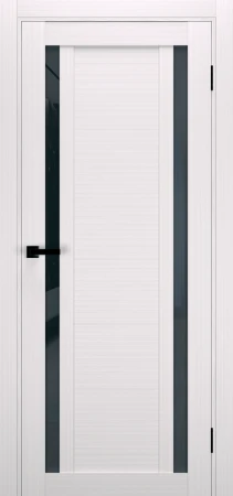 Межкомнатные Двери Terminus Ukrainian Doors UD-17 Черное стекло Ламинатин