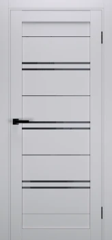 Двері Terminus Ukrainian Doors UD-11 ПП Чорне скло