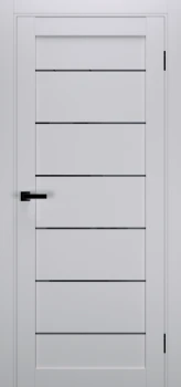 Двері Terminus Ukrainian Doors UD-12 ПП Чорне скло