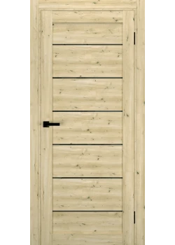 Двері Terminus Ukrainian Doors UD-12 Чорне скло