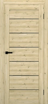 Двері Terminus Ukrainian Doors UD-12 Чорне скло