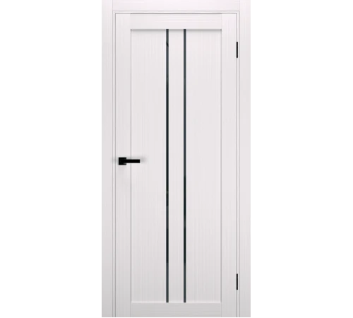 Міжкімнатні Двері Terminus Ukrainian Doors UD-14 Чорне скло Ламінатин