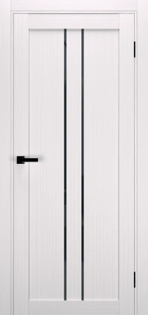Межкомнатные Двери Terminus Ukrainian Doors UD-14 Черное стекло Ламинатин